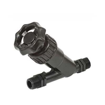 Schrägsitzventil, Ein-, Ausgang AG PP, O-Ring NBR