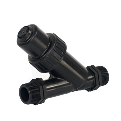 Schrägsitz-Rückschlagventil, Ein-, Ausgang AG PP, O-Ring EPDM