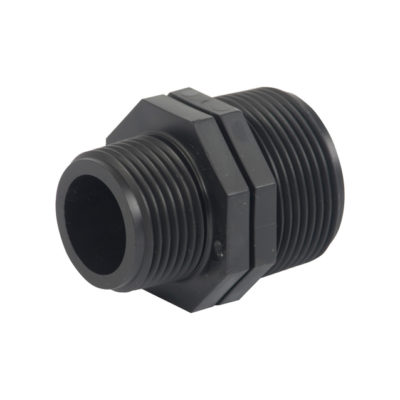 Doppelnippel PP, reduziert