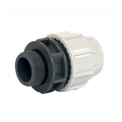 Anschlussverschraubung AG PP, O-Ring (EWE-System)