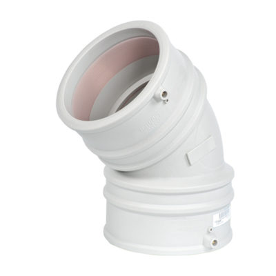 LightFit Winkel 45°, Schweißmuffe-Schweißmuffe