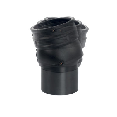 Flexwinkel, flexible Anschlussmuffe 0-12°, PE 80