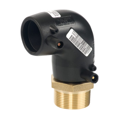 Übergangswinkel 90° AG Messing