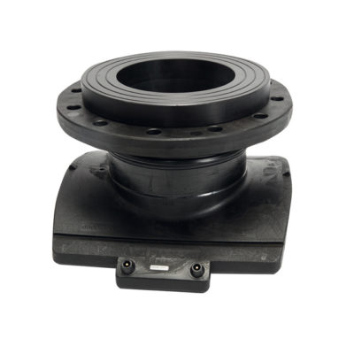 Schweißsattel mit Flanschabgang