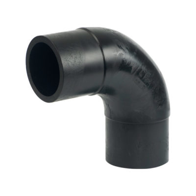 Bogen 90° lang, gespritzt, SDR 17