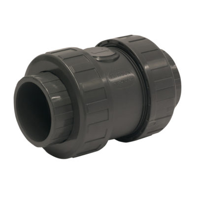 Rückschlagventil federbelastet, Klebemuffe, O-Ring EPDM