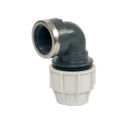 Winkel 90° IG PP, d 16 - 63