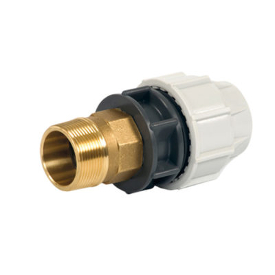 Anschlussverschraubung AG Messing