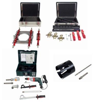 Werkzeugset zur Montage Anschlusssattel d 225