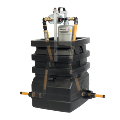 Gaszähler-Schächte