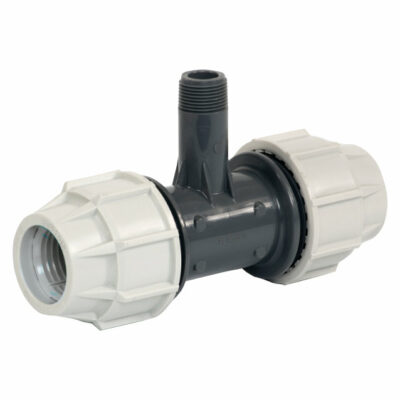 T-Stück 90° Gewindestutzen, d 40 - 63