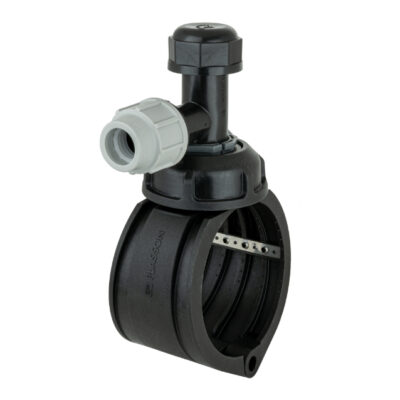 Anbohrschelle PP mit Fräser für PE oder PVC-U