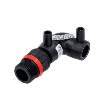 Übergangswinkel 90° AG Polyamid (PA) PE 100