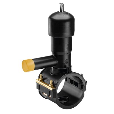 Ventilanbohrarmatur mit integriertem Anbohrfräser 30 mm (Gas)